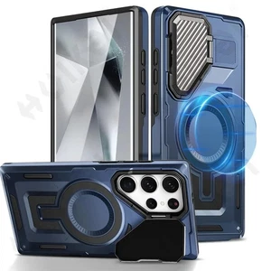 Cover Samsung Galaxy S24 FE - Custodia Militare con Supporto Magnetico - Foto 1 di 1