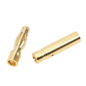 4mm Gold Plated Male Female Banana Plug Banana Plug Connectors For RC ESC GH - Picture 1 of 24