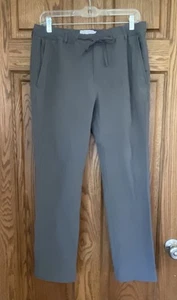 Peter Manning Everywhere Gray Sporty Pants Mens 32/34 x 28L Gray Rip Stop - Picture 1 of 11