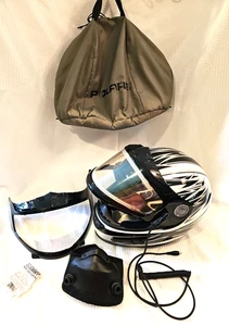 VTG Pure Polaris Snowmobile Full Face Helmet w/Heated Shield & Accessories XXL - Picture 1 of 15