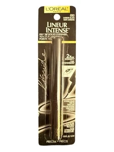 L’Oreal Lineur Intense Felt Tip Liquid Eyeliner #690 Carbon Black - NEW, SEALED - Picture 1 of 3