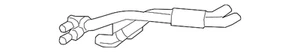 Genuine Audi HVAC Heater Hose 8W0-819-332-E - Picture 1 of 2