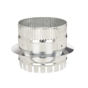 Starting Collar Take Off 14" Durable Steel Flat Round Duct Transition Connector - Picture 1 of 1
