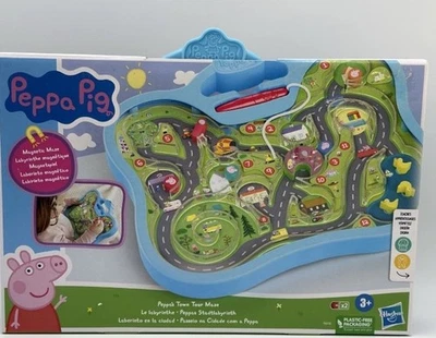 Peppa Pig Peppa's Town Tour Labirinto Magnético Conjunto de Jogo Novo Na Caixa Idades 3+ Educacional  - Imagem 1 de 2