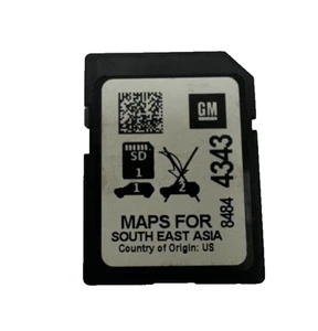 GM East Asia Maps Navigation SD Card 2021 Corvette Silverado Tahoe Sierra Yukon - Foto 1 di 3