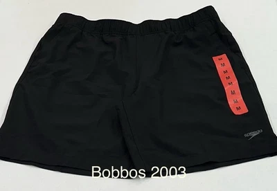 Мужские плавки Speedo Hydro Tech Volley, черные, размер M - Изображение 1 из 4