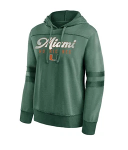 NCAA Miami Hurricanes Women’s Long Sleeve Hoodie Size XL - Picture 1 of 2