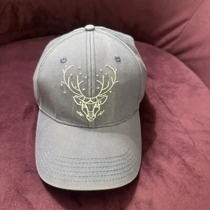 Harry Potter Expecto Patronum Hat Deer Adjustable Strap Denim Blue NWOT - Picture 1 of 10