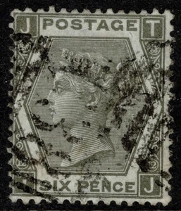 1873 GB Used Abroad CALLAO C38 6d Grey SG 125 Z 45 Pl 12 TJ Fine Cat. £210.00 - Picture 1 of 1