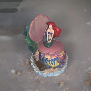 "Caja de música vintage ""Under the Sea"" 1988 ""Under the Sea"" de los parques Disney Little Sirenmaid - Imagen 1 de 8