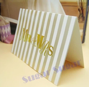 John Sands Wedding Invitation Cards MR. & MRS - Bild 1 von 1