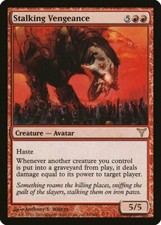 Stalking Vengeance Dissension MINT Red Rare MAGIC THE GATHERING CARD ABUGames