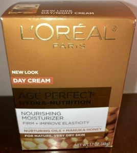 2 L'oreal Age Perfect Manuka Honey Hydra Nutrition Moisturizer Day Cream 1.7 oz - Picture 1 of 1