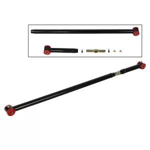 Black Single Adjustable Panhard Track Bar For 2005-2014 Ford Mustang 2-Door - Picture 1 of 10