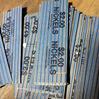 Lot of 33 VINTAGE $2 Nickel PAPER COIN WRAPPERS☆N F STRING & Son USA Pinstripes 