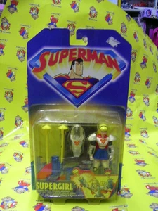 SUPERMAN SUPERGIRL KENNER NUOVO E SIGILLATO - Imagen 1 de 1