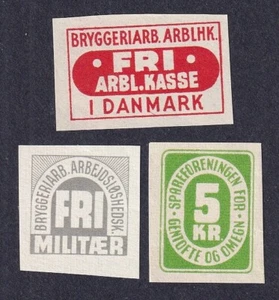Denmark Poster Stamps - Picture 1 of 1