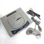 Sega Saturn Gray Console Japanese System Bundle with controller tested 0410VG