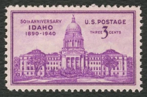 #896 3c Idaho Statehood, Mint NH OG **ANY 5=FREE SHIPPING** - Picture 1 of 1
