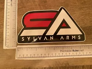 Calcomanía Pegatina Sylvan Arms OEM Original Armas ¡Nueva! Shot Show - Imagen 1 de 1