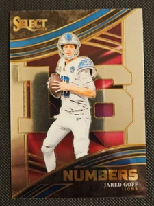 2023 Panini Select - Select Numbers #NMB-JGO Jared Goff! - Picture 1 of 2
