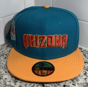 Arizona Diamondbacks New Era 59FIFTY MLB 20th Anniversary Fitted Cap Size 7 1/4 - Picture 1 of 5
