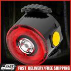 LED MTB Road Bike Safety Rear Lights 30LM 250mAh Micro USB Rechargeable 7 Modes