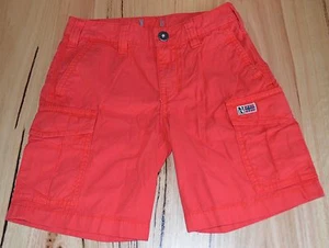 Napapijri Boys Cargo Shorts - RED - SIZES - 4,10,12 & 14 YEARS - NEW - Picture 1 of 1
