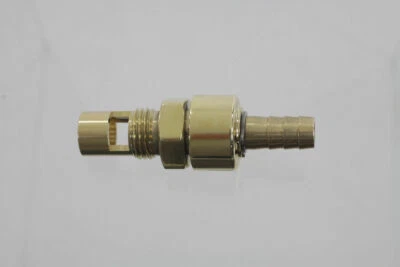 Brass Petcock,for Harley Davidson,by V-Twin REPLACEMENT S&S "E" Carburetor. - Image 1 of 4