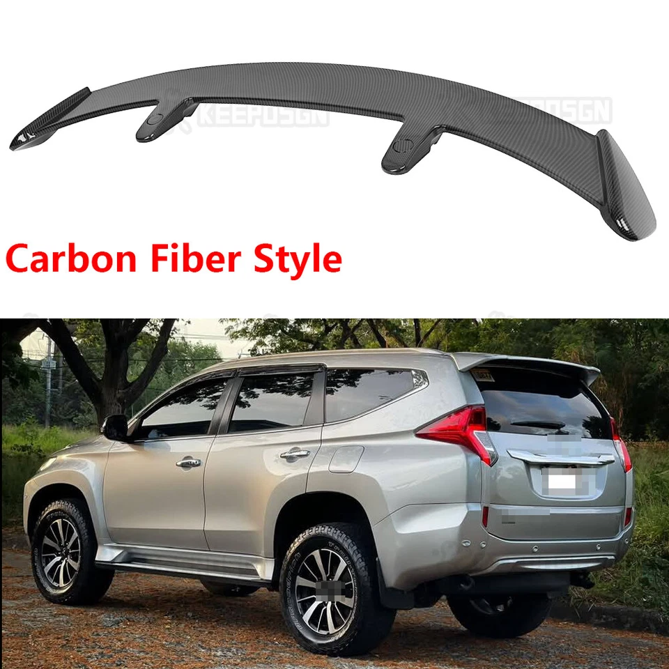 Alerón de techo trasero 52" estilo PRO para Mitsubishi Montero 2001-2007 Foto 1 de 4