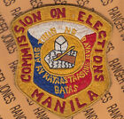 Republic Of The Philippines Election Commission Of Manila ~4.5" Patch C/E