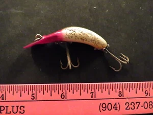 Vintage Heddon Tadpolly Spook Gold Eyes Fishing Lure Crankbait - Picture 1 of 5