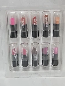 Avon True Color Perfectly Matte Lipstick Samples 10 Ten Assorted Shades Variety - Picture 1 of 3