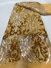 Sequins Tulle Lace Embroidered African Lace Fabric Swiss Voile Lace Fabric Dress