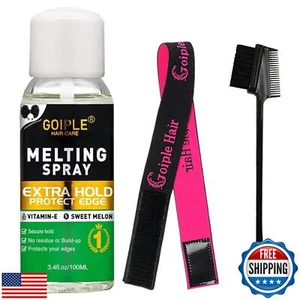 Lace Melting and Holding Spray for Wigs, Extra Hold Hair Adhesive for Closure - Picture 1 of 5