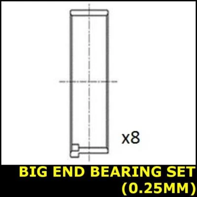 Big End Con Bearing Set Fits VAUXHALL ASTRA ASTRAVAN SIGNUM Opt3/3 H 0100702BB - Image 1 of 3