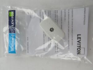  New Leviton Miniature White Feed-Through Lamp Cord Switch 6A 125V 
