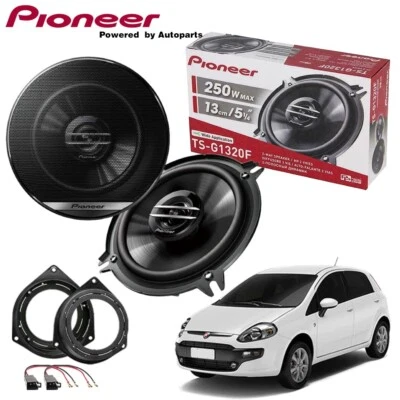 Kit 2 Casse Altoparlanti Pioneer TS-G1320F Posteriori Fiat Grande Punto 13cm - Immagine 1 di 4
