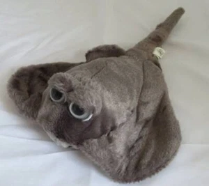 Stuffed Animal STINGRAY Plush TOY Marine Sea Creature Cayman Ocean Sting Ray - Picture 1 of 3