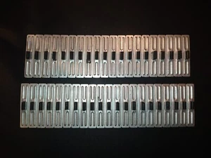 Klapy aluminiowe na akordeon mistrza świata 41 szt. 70 x 13 mm części zamienne - Zdjęcie 1 z 1