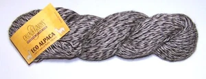 LOT of 10 skeins Cascade ECO 100% UNDYED BABY ALPACA Yarn #1533 GRAPHITE TWIST - Picture 1 of 1