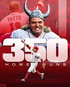 Joey Votto 350 Carrera Jonrones Collage Cincinnati Reds 8x10 MLB Foto - Imagen 1 de 1