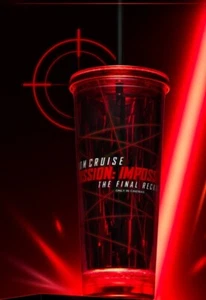 Tom Cruise Mission Impossible LED CUP TUMBLER The Final Reckoning Brand New - Picture 1 of 2