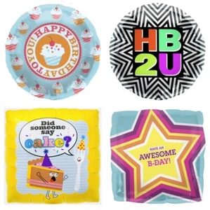 Happy Birthday 18" Foil Mylar Happy Birthday Party Balloon Decorations   I - Picture 1 of 9