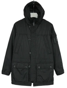 HIMALAYA Tenson MPC Jacket Men's SMALL Full Zip Hooded Padded Black Parka - Picture 1 of 11
