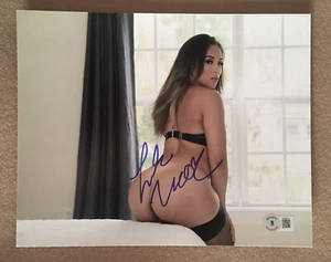 Valerie Loureda Signed 8x10 Photo. Lola Vice. WWE. MMA. Bellator. BAS COA. A08 - Picture 1 of 1