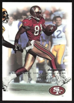 2000 SkyBox Dominion Terrell Owens #60 San Francisco 49ers - Image 1 of 2