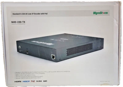 Wyrestorm NHD-230-TX NetworkHD Standard AV Over IP Encoder - Image 1 of 4