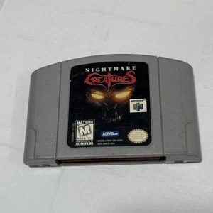 Nightmare Creatures Nintendo 64 N64 Cartridge Only - 100% Authentic - Tested - Picture 1 of 3