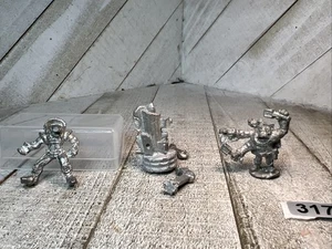 Lote 3 miniaturas Asgard. Trimote con granadas Vortex, X-3 y metal Saurian Rider - Imagen 1 de 10